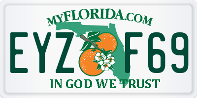 FL license plate EYZF69