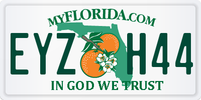 FL license plate EYZH44