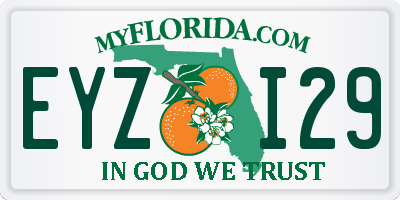 FL license plate EYZI29
