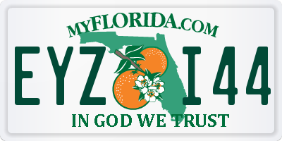 FL license plate EYZI44