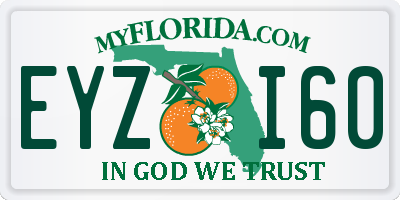 FL license plate EYZI60