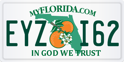 FL license plate EYZI62