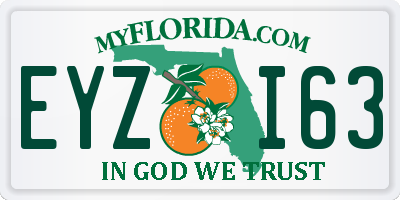 FL license plate EYZI63