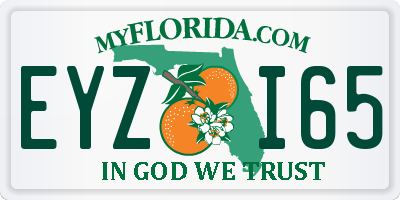 FL license plate EYZI65