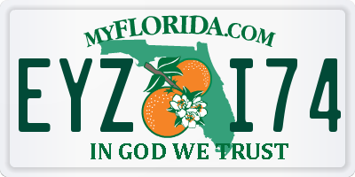 FL license plate EYZI74