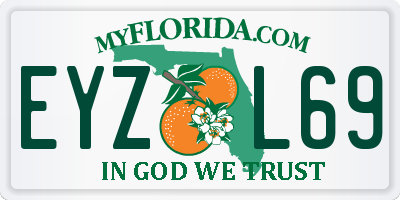 FL license plate EYZL69