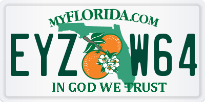 FL license plate EYZW64