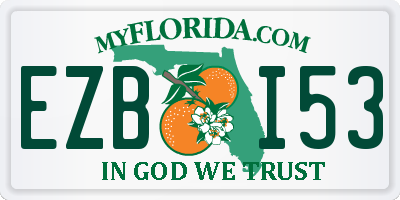 FL license plate EZBI53