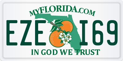 FL license plate EZEI69