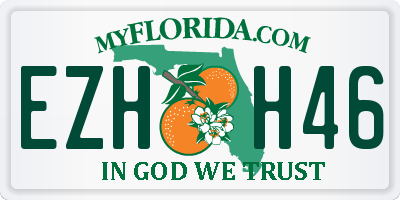 FL license plate EZHH46