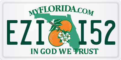 FL license plate EZII52