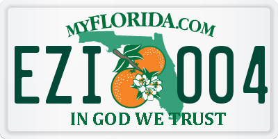 FL license plate EZIO04