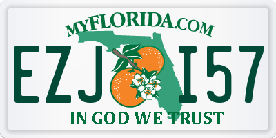 FL license plate EZJI57