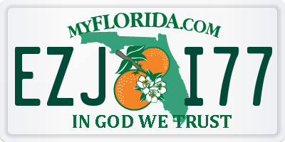 FL license plate EZJI77