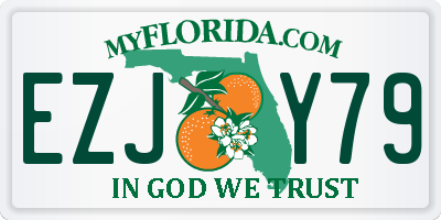 FL license plate EZJY79