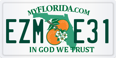 FL license plate EZME31