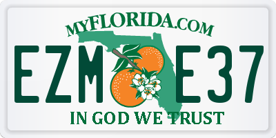 FL license plate EZME37