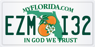 FL license plate EZMI32