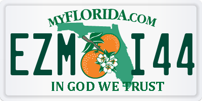 FL license plate EZMI44