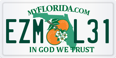 FL license plate EZML31