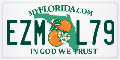FL license plate EZML79