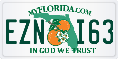 FL license plate EZNI63