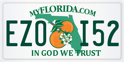 FL license plate EZOI52