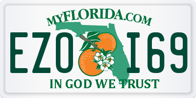 FL license plate EZOI69