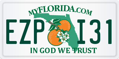 FL license plate EZPI31