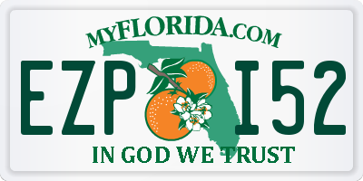 FL license plate EZPI52