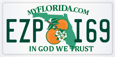FL license plate EZPI69