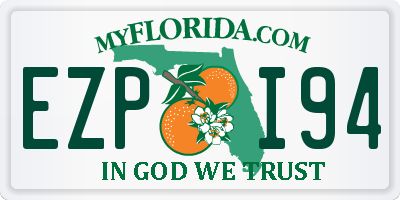 FL license plate EZPI94