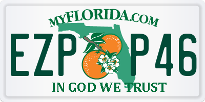 FL license plate EZPP46