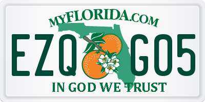 FL license plate EZQG05