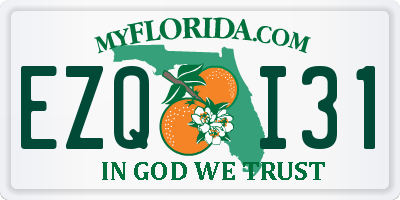 FL license plate EZQI31