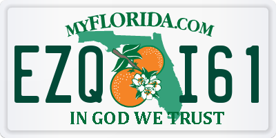 FL license plate EZQI61