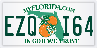 FL license plate EZQI64