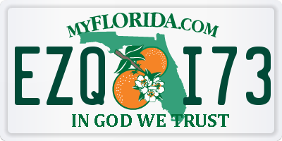 FL license plate EZQI73