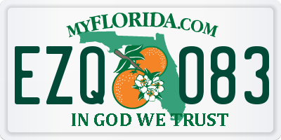 FL license plate EZQO83