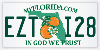 FL license plate EZTI28