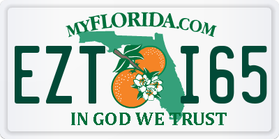 FL license plate EZTI65