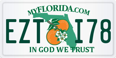 FL license plate EZTI78