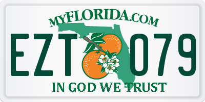 FL license plate EZTO79