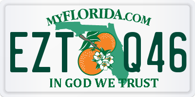 FL license plate EZTQ46