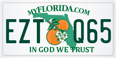 FL license plate EZTQ65