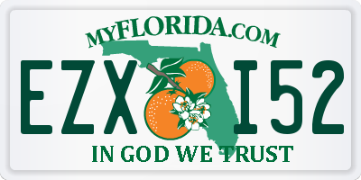 FL license plate EZXI52