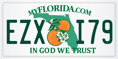 FL license plate EZXI79