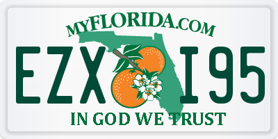 FL license plate EZXI95