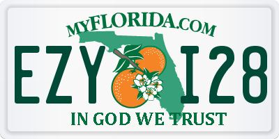 FL license plate EZYI28