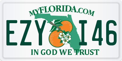 FL license plate EZYI46